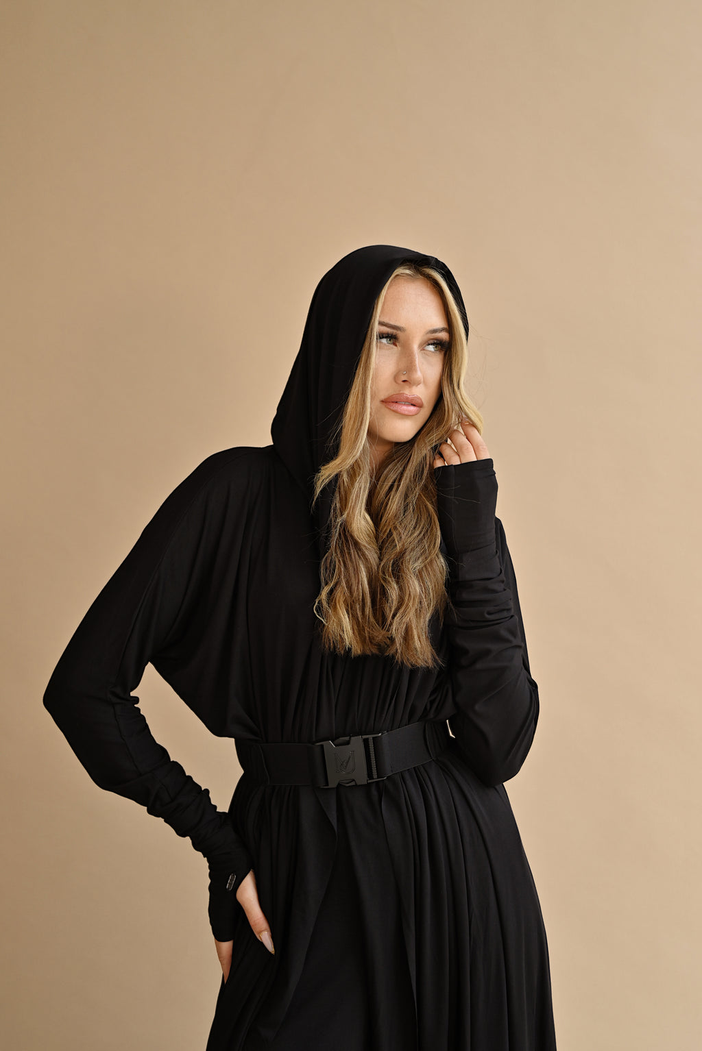 The Shadow Muse Onyx Hooded Cardi