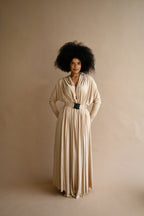 The Shadow Muse Almond Hooded Cardi