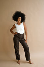 Noor Noir - Cocoa Pant