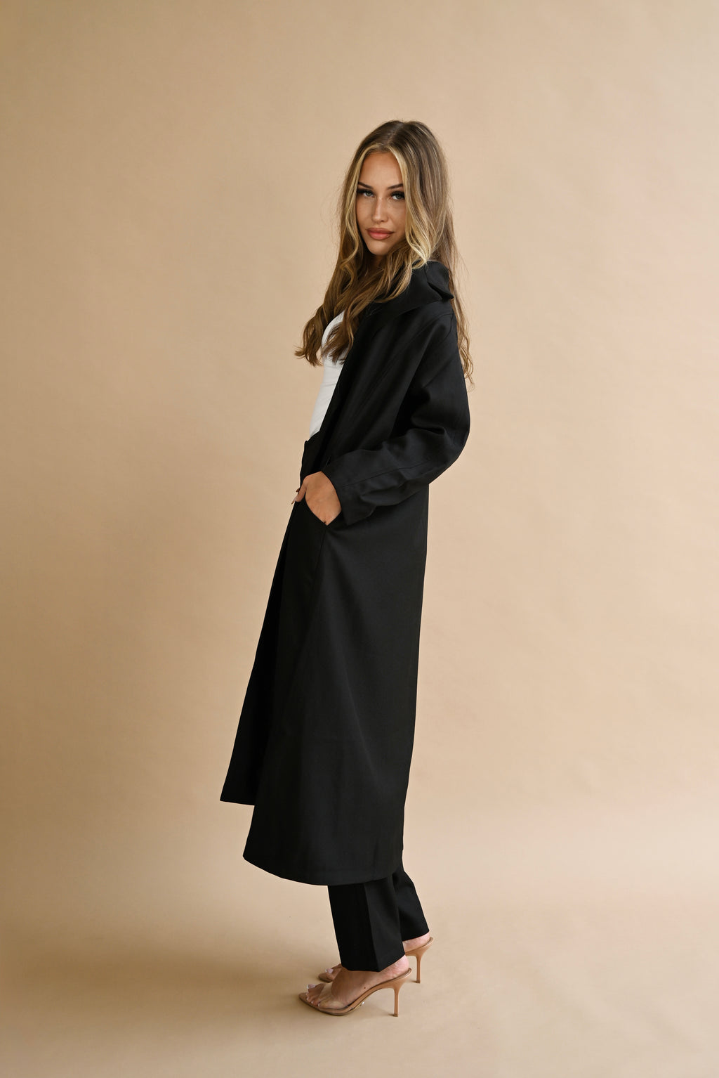 Noor Noir - Noir Longline Blazer