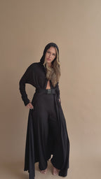 The Shadow Muse Onyx Hooded Cardi