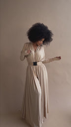 The Shadow Muse Almond Hooded Cardi